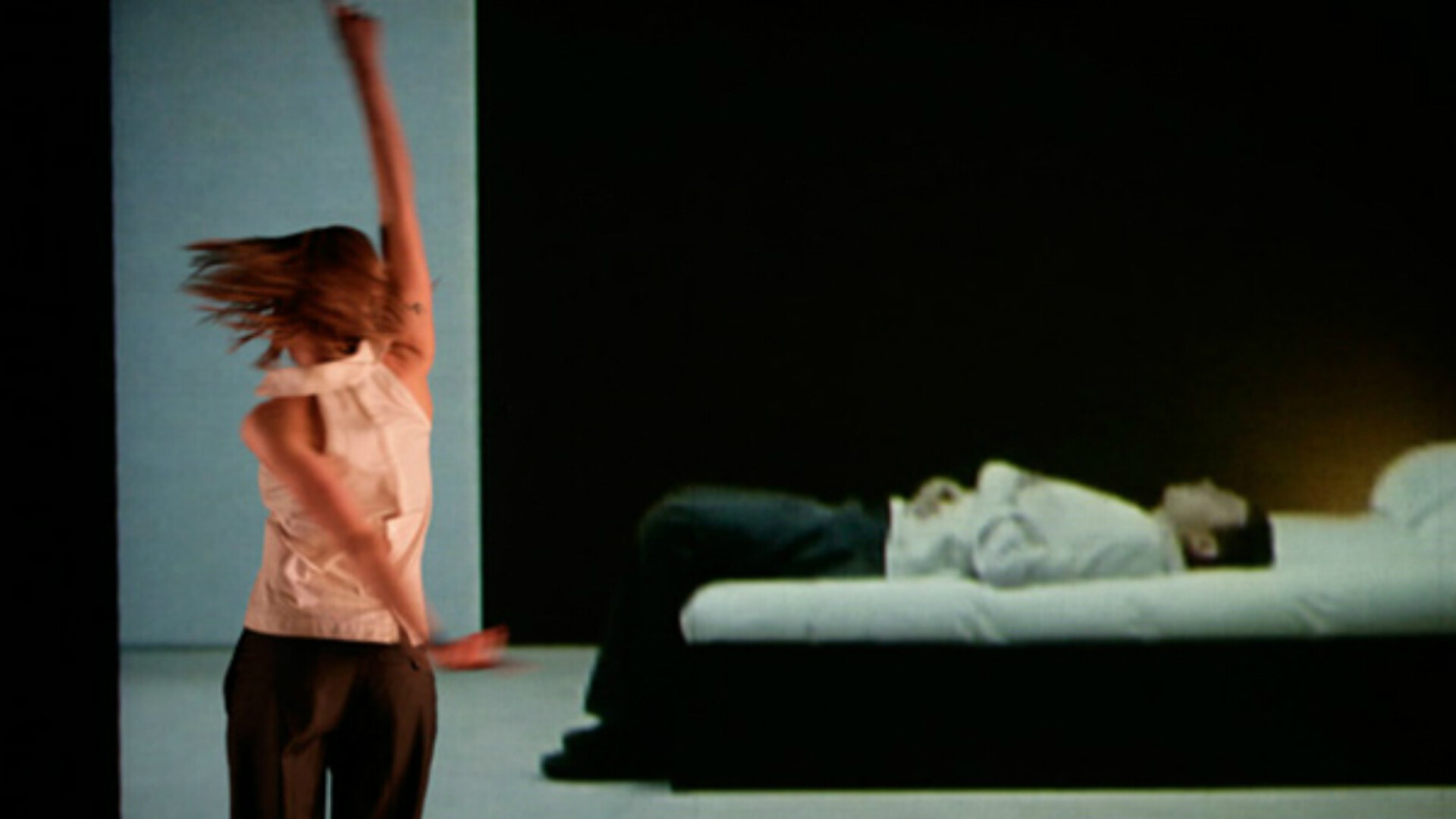 Dancers in Lucy Guerin's choreography Reservoir of Giving I and II, Love Me